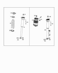 SHOCK ABSORBER-REAR/W251