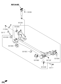 REINF-FENDER RR UPR,LH