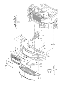 4GD807065-Bumper cover