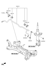 BAR ASSY-FR STABILIZER