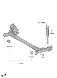 TORSION AXLE COMPLETE