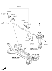 BAR ASSY-FR STABILIZER