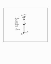 SHOCK ABSORBER-REAR/W251