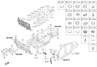 71238A7000-EXTENTION ASSY-COWL SIDE MTG,L