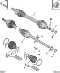 9810345380-New propeller shaft