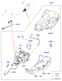 HOSE ASSY-WATER FROM THRORRLE