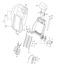 7L0881791C7G8-W/hole trim-beige