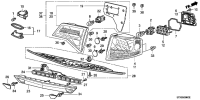33501STXH11-LAMP(R),RR COMB