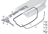 51767288203-Gasket, trunk lid