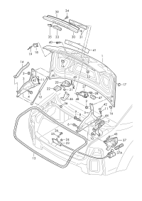 4E0827023B-Cover, rr. hatch