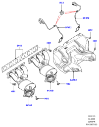 LR001455-GASKET,W.PUMP INLET