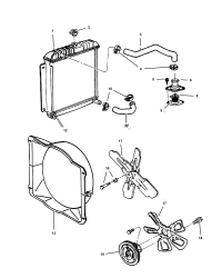 53021051AB-THERMOSTAT GASKET