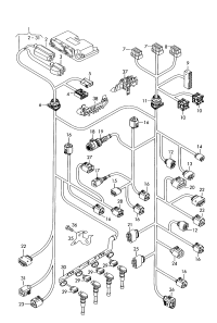 L4F1971072MC-Harness, engine room