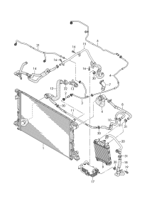 8W0121471B-WATER HOSE/Q3/TIGUAN