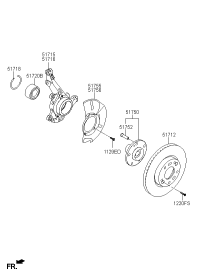 517152Z500-KNUCKLE-FRONT AXLE,LH
