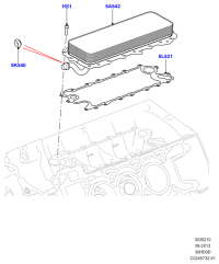LR010770-GASKET,W.PUMP INLET