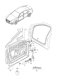 4H0831051B-Door notice repair guide-## paint