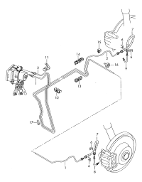 8J0611775B-HOSE-BRAKE RR