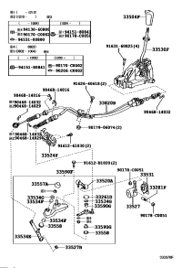 3353012B30-LEVER ASSY, SHIFT (FOR FLOOR SHIFT)