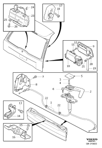 31253054-HDL ASSY-ROOF ASSIST FR,LH