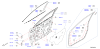 802824CL0B-MOULDING