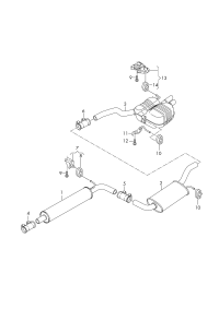 L3QD253409B-Muffler ctr