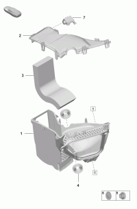 992815129B-Box, ecu air intake