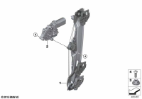 51357490201-WINDOW LIFTER W/OMOTOR RRLH X5