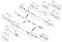 49500S4200-JOINT ASSY-CV LH