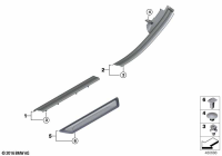 51477165117-Moulding assy-fr