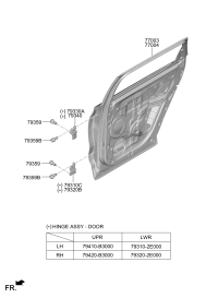 77003S3000-PANEL ASSY-RR DR LH