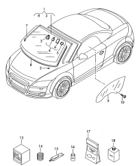 8J7845099E-Window, windshield (laminated), colorfully