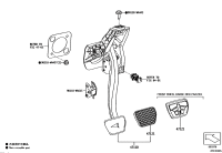 47121WAA02-Pad, brake pedal