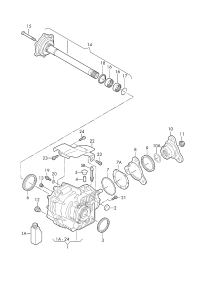 09A409529B-Shaft seal ring