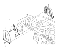 8J7880085C-Garnish, roll over lever