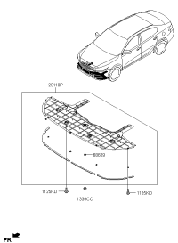 29110D1000-PNL ASSY-UNDER COVER