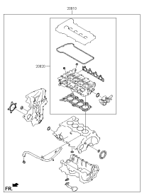 209102BG02A-GASKET KIT-ENGINE OVERHAUL