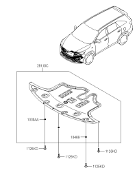 29110C5500-PANEL ASSY-UNDER COVER