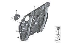 51335A3D067-Frame door lh