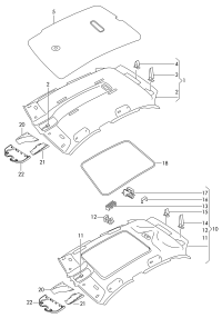 8U0867505-Molding a roof