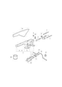180711303K-Rod assy-hand brake