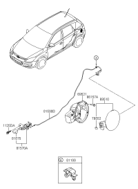695102L000-DOOR-FUEL FILLER