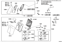 7154006A70C2-Back assy-rr seat side rh