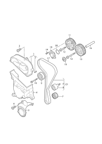 04E109479A-TENSIONER PULLEY