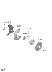 51712J5500-Rotor, Brake, Front