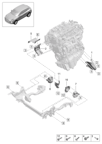 PAC199381B-Engine mounting