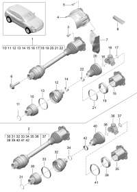 95B407271A-Swing shaft