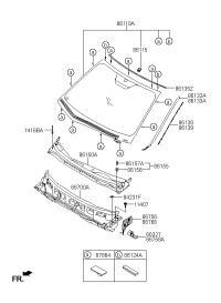 645251Z000-BRACKET ASSY-FENDER MTG RH