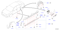 767482DR0A-PROTECTOR-REAR WHEEL HOUSE,RH