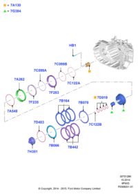 9L8Z7A262B-PISTON W/PIN
